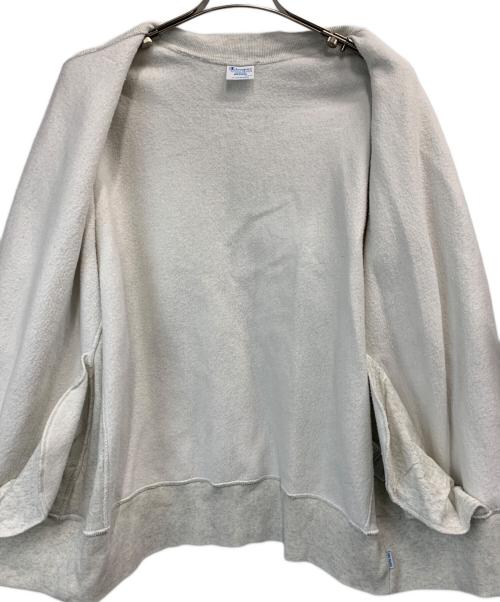 Champion REVERSE WEAVE（チャンピオン リバース ウィーブ）Champion REVERSE WEAVE (チャンピオン リバース ウィーブ) スナップ ジャケット アイボリー サイズ:Mの古着・服飾アイテム