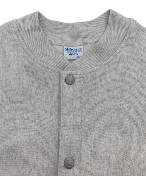 Champion REVERSE WEAVE（チャンピオン リバース ウィーブ）Champion REVERSE WEAVE (チャンピオン リバース ウィーブ) スナップ ジャケット アイボリー サイズ:Mの古着・服飾アイテム