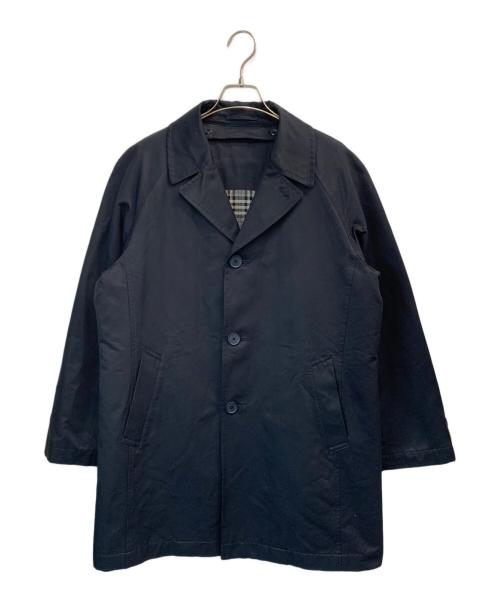 LACOSTE（ラコステ）LACOSTE (ラコステ) 着脱ライニング付き撥水チェスターコート ネイビー サイズ:46の古着・服飾アイテム