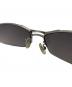 中古・古着 RAY-BAN (レイバン) サングラス シルバー×ブラック：6000円