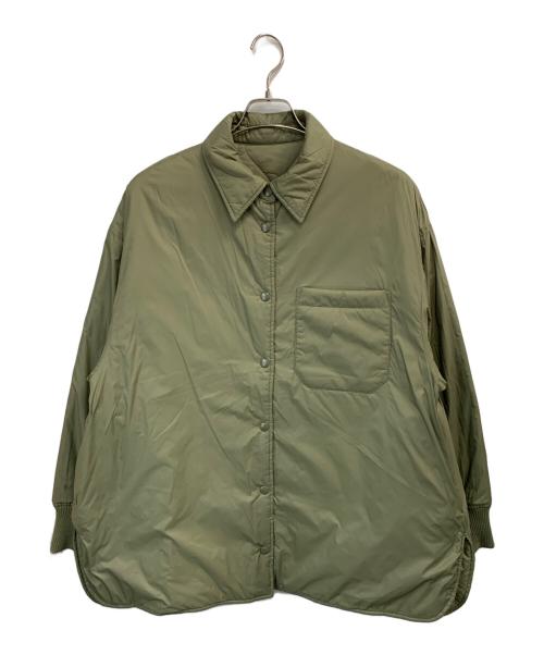 Mila Owen（ミラオーウェン）Mila Owen (ミラオーウェン) パデット&リバーシブルキルティングジャケット オリーブ サイズ:Fの古着・服飾アイテム