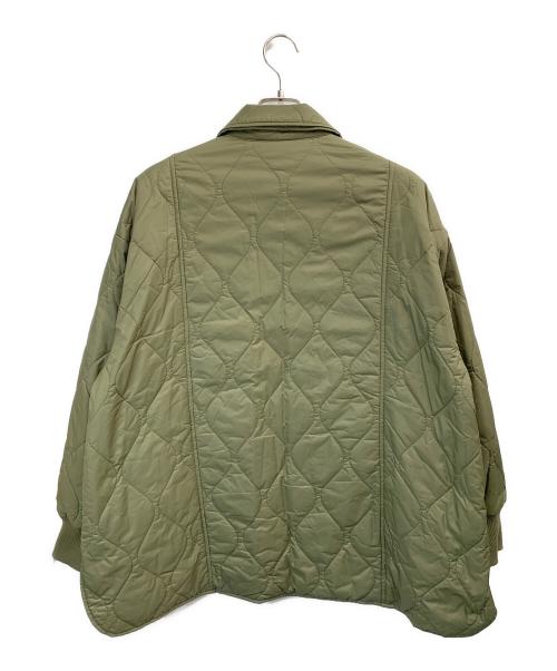 Mila Owen（ミラオーウェン）Mila Owen (ミラオーウェン) パデット&リバーシブルキルティングジャケット オリーブ サイズ:Fの古着・服飾アイテム