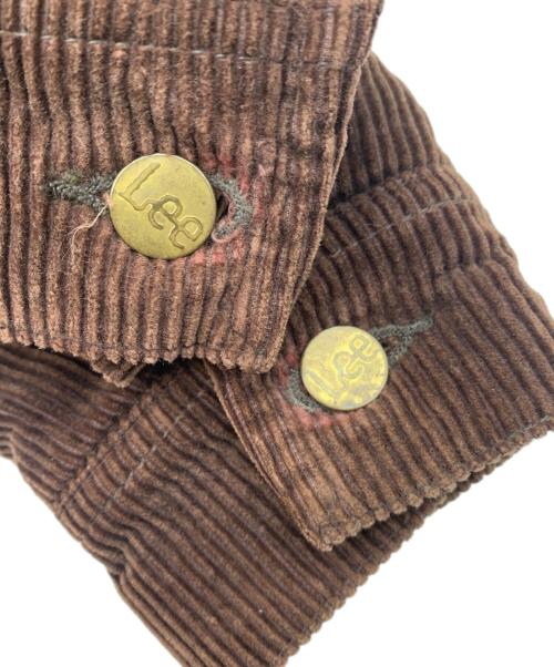 LEE（リー）LEE (リー) コーデュロイジャケット ブラウン サイズ:Sの古着・服飾アイテム