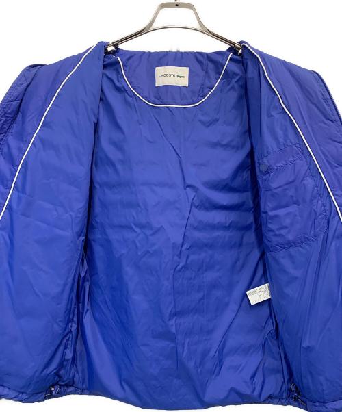 LACOSTE（ラコステ）LACOSTE (ラコステ) ダウンジャケット ブルー サイズ:Sの古着・服飾アイテム