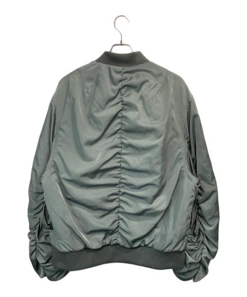 CONVERSE TOKYO（コンバーストウキョウ）CONVERSE TOKYO (コンバーストウキョウ) MILITARY GATHER MA-1/ミリタリーギャザーMA-1 グリーン サイズ:3の古着・服飾アイテム