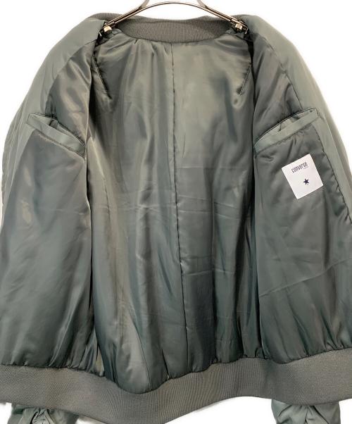 CONVERSE TOKYO（コンバーストウキョウ）CONVERSE TOKYO (コンバーストウキョウ) MILITARY GATHER MA-1/ミリタリーギャザーMA-1 グリーン サイズ:3の古着・服飾アイテム