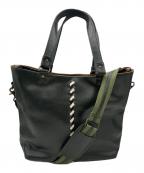 ）の古着「トートバッグ」｜グリーン