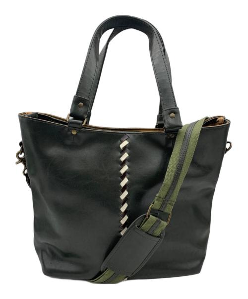 YOUTA（ヨータ）YOUTA (ヨータ) トートバッグ グリーンの古着・服飾アイテム