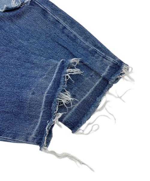 POLO RALPH LAUREN（ポロ・ラルフローレン）POLO RALPH LAUREN (ポロ・ラルフローレン) パッチワークデニムパンツ インディゴ サイズ:28の古着・服飾アイテム