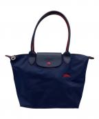 LONGCHAMPロンシャン）の古着「ル プリアージュ」｜ネイビー×レッド