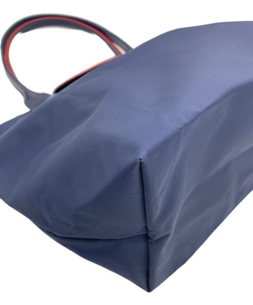 LONGCHAMP（ロンシャン）LONGCHAMP (ロンシャン) ル プリアージュ ネイビー×レッドの古着・服飾アイテム