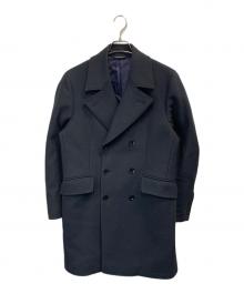 BROOKS BROTHERS（ブルックスブラザーズ）の古着「ウールコート」｜ネイビー