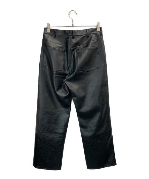 th products（ティーエイチプロダクツ）th products (ティーエイチプロダクツ) Synthetic Leather Pants ブラック サイズ:1の古着・服飾アイテム