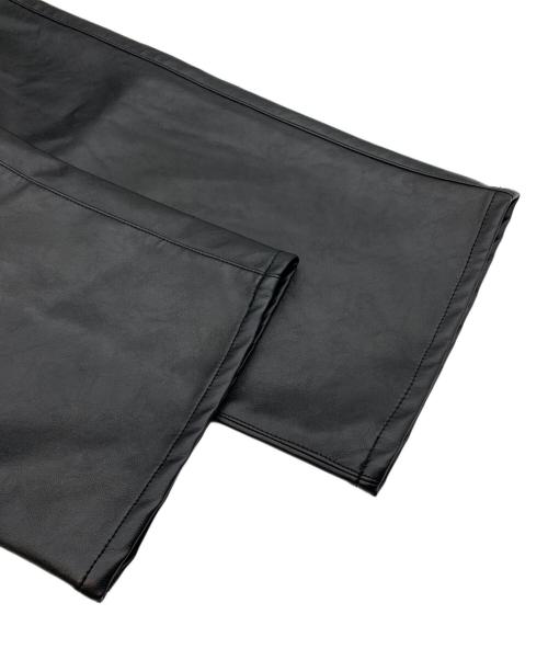 th products（ティーエイチプロダクツ）th products (ティーエイチプロダクツ) Synthetic Leather Pants ブラック サイズ:1の古着・服飾アイテム