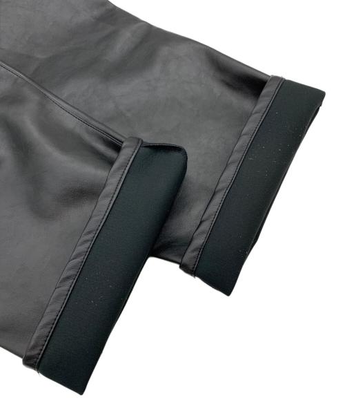 th products（ティーエイチプロダクツ）th products (ティーエイチプロダクツ) Synthetic Leather Pants ブラック サイズ:1の古着・服飾アイテム
