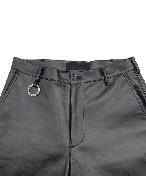 th products（ティーエイチプロダクツ）th products (ティーエイチプロダクツ) Synthetic Leather Pants ブラック サイズ:1の古着・服飾アイテム