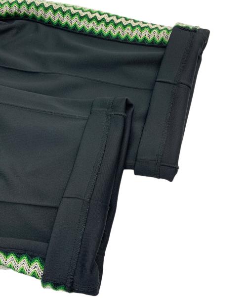 MONKEY TIME（モンキータイム）MONKEY TIME (モンキータイム) JERSEY SIDE LACE TRACK PANT ブラック サイズ:Lの古着・服飾アイテム