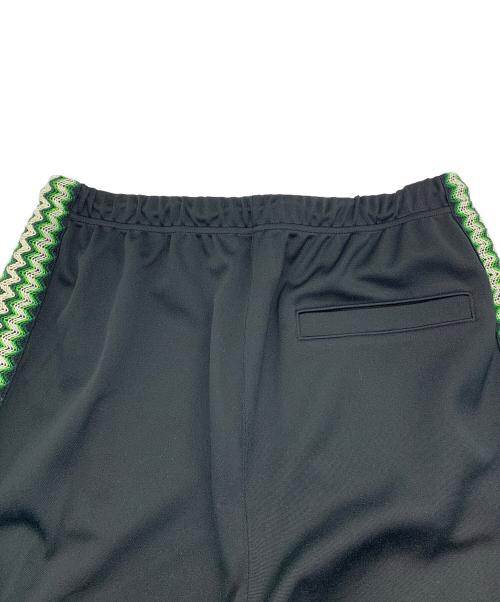 MONKEY TIME（モンキータイム）MONKEY TIME (モンキータイム) JERSEY SIDE LACE TRACK PANT ブラック サイズ:Lの古着・服飾アイテム