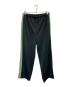 MONKEY TIME（モンキータイム）の古着「JERSEY SIDE LACE TRACK PANT」｜ブラック
