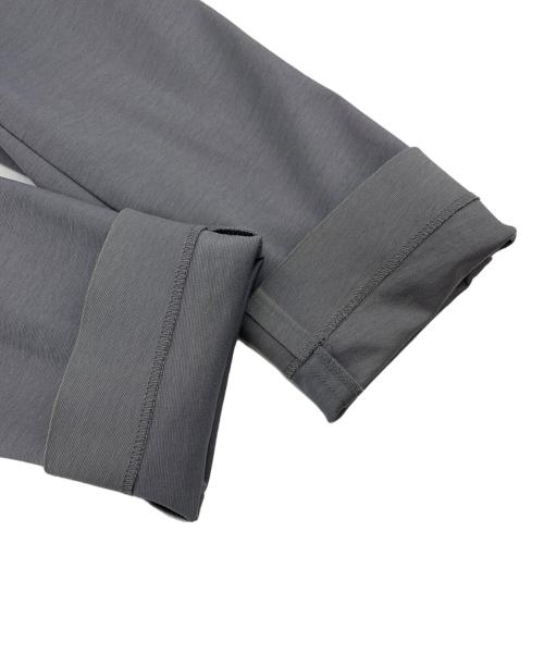 ATTACHMENT（アタッチメント）ATTACHMENT (アタッチメント) コットンコンプレッシャーノーカラージャケット グレー サイズ:2の古着・服飾アイテム