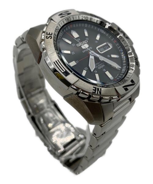 SEIKO（セイコー）SEIKO (セイコー) 腕時計 ブラックの古着・服飾アイテム