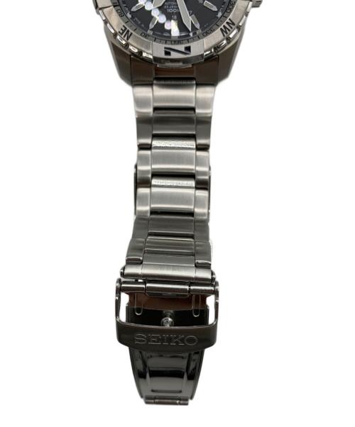 SEIKO（セイコー）SEIKO (セイコー) 腕時計 ブラックの古着・服飾アイテム