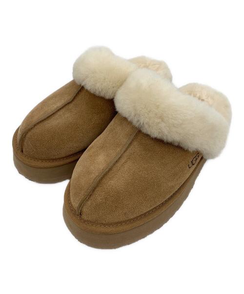 UGG（アグ）UGG (アグ) DISQETTE(ディスケット) ブラウン サイズ:24の古着・服飾アイテム