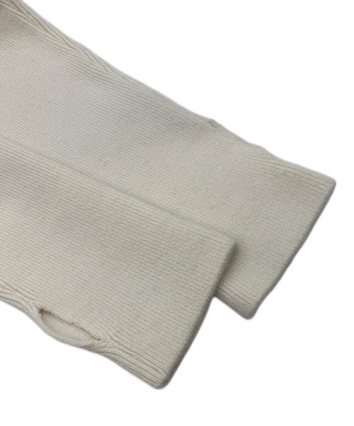 JOHN LAWRENCE SULLIVAN（ジョン ローレンス サリバン）JOHN LAWRENCE SULLIVAN (ジョン ローレンス サリバン) 厚手ニット アイボリー サイズ:Mの古着・服飾アイテム