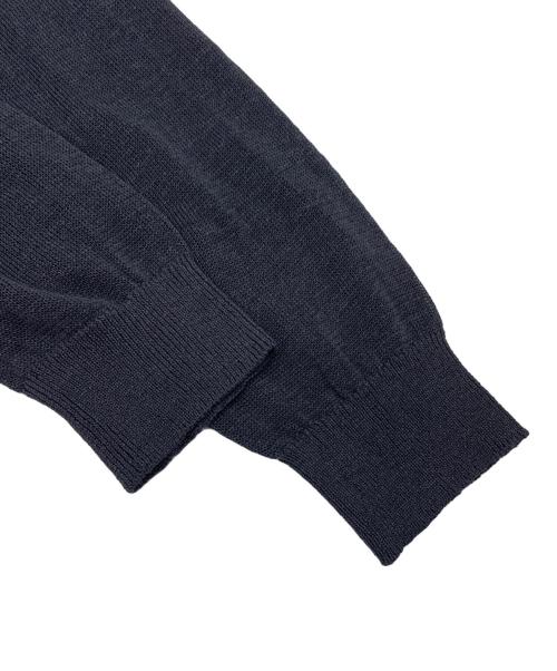 WORK ABOUT（ワーク アバウト）WORK ABOUT (ワーク アバウト) GIMA ニットカーディガン ネイビー サイズ:Lの古着・服飾アイテム