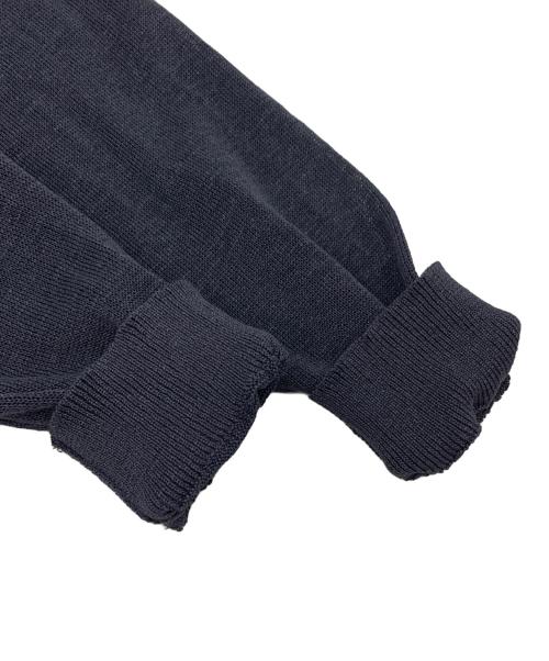 WORK ABOUT（ワーク アバウト）WORK ABOUT (ワーク アバウト) GIMA ニットカーディガン ネイビー サイズ:Lの古着・服飾アイテム