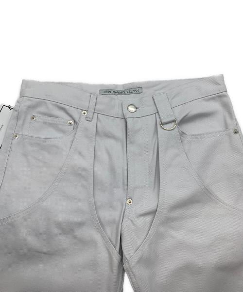 JOHN LAWRENCE SULLIVAN（ジョン ローレンス サリバン）JOHN LAWRENCE SULLIVAN (ジョン ローレンス サリバン) RIGID DENIM LAYERED PANTS ホワイト サイズ:46の古着・服飾アイテム
