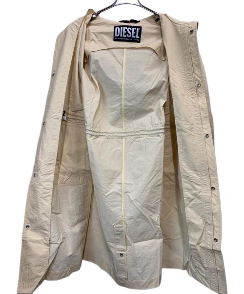 DIESEL（ディーゼル）DIESEL (ディーゼル) ナイロンコート ベージュ サイズ:Sの古着・服飾アイテム