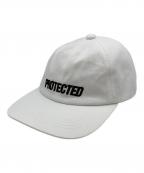 JOHN LAWRENCE SULLIVANジョン ローレンス サリバン）の古着「EMBROIDERY CAP」｜ホワイト