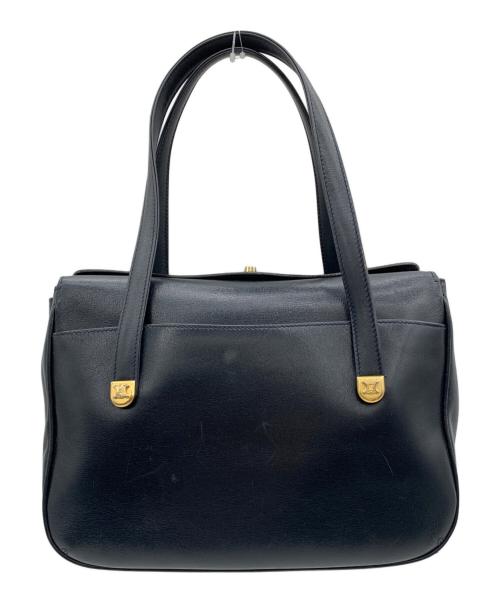 CELINE（セリーヌ）CELINE (セリーヌ) ハンドバッグ ネイビーの古着・服飾アイテム