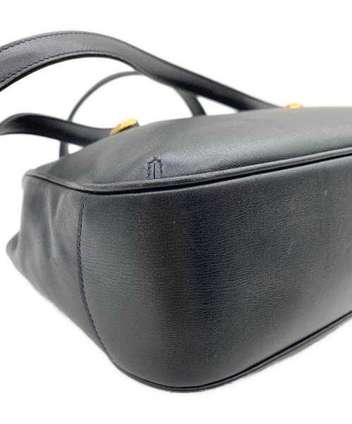 CELINE（セリーヌ）CELINE (セリーヌ) ハンドバッグ ネイビーの古着・服飾アイテム
