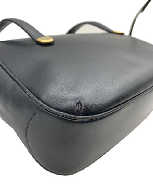 CELINE（セリーヌ）CELINE (セリーヌ) ハンドバッグ ネイビーの古着・服飾アイテム
