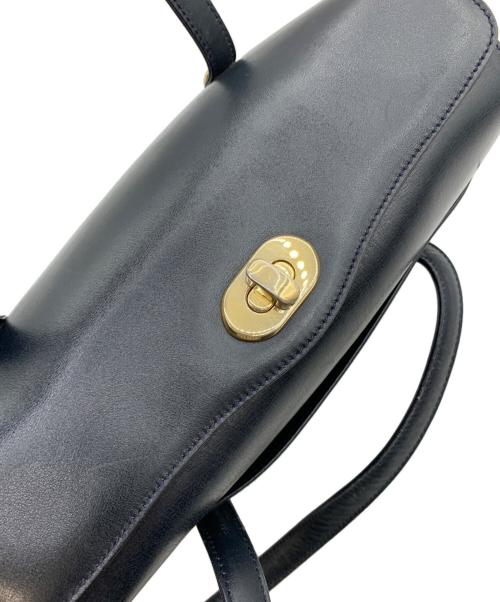CELINE（セリーヌ）CELINE (セリーヌ) ハンドバッグ ネイビーの古着・服飾アイテム
