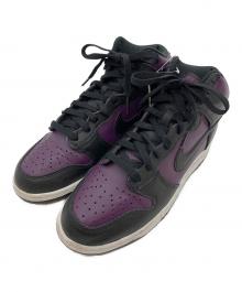 NIKE×FRAGMENT DESIGN（ナイキ×フラグメントデザイン）の古着「Dunk High City Pack "Beijing"2021(ダンクハイシティパック”北京”2021)」｜パープル×ブラック