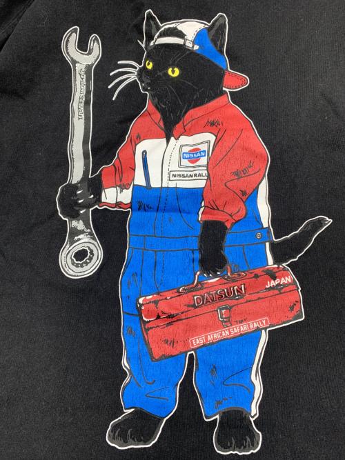 go slow caravan（ゴースローキャラバン）go slow caravan (ゴースローキャラバン) NISSAN (ニッサン) 長袖カットソー ブラック サイズ:3の古着・服飾アイテム