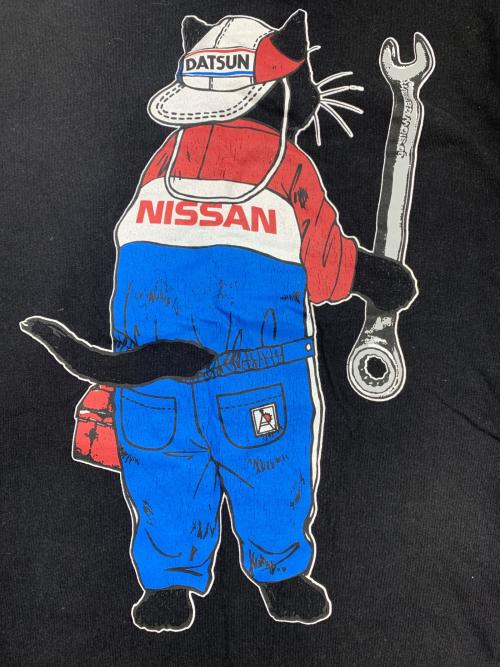 go slow caravan（ゴースローキャラバン）go slow caravan (ゴースローキャラバン) NISSAN (ニッサン) 長袖カットソー ブラック サイズ:3の古着・服飾アイテム