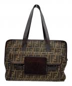 FENDIフェンディ）の古着「トートバッグ」｜ブラウン