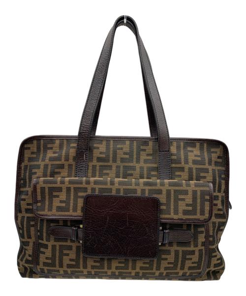 FENDI（フェンディ）FENDI (フェンディ) トートバッグ ブラウンの古着・服飾アイテム
