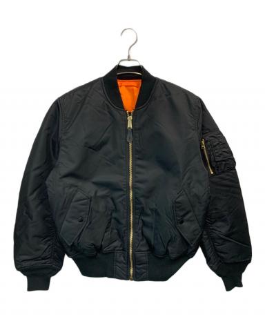 中古・古着通販】ALPHA (アルファ) MA-1 FLIGHT JACKET ブラック