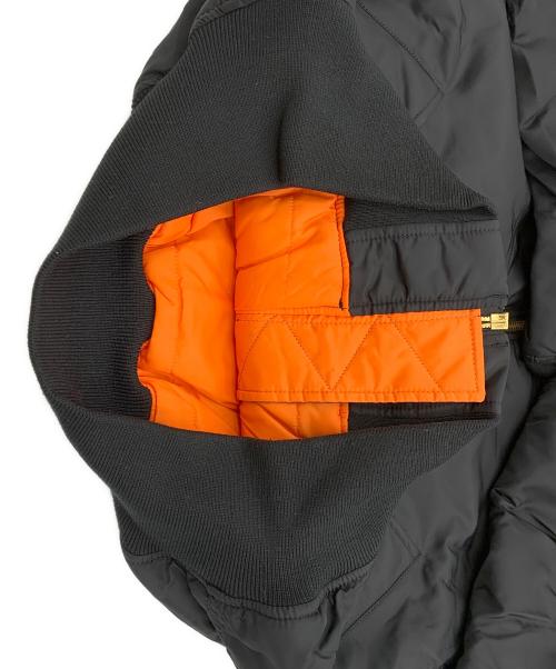 ALPHA（アルファ）ALPHA (アルファ) MA-1 FLIGHT JACKET ブラック サイズ:Mの古着・服飾アイテム