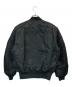 ALPHA (アルファ) MA-1 FLIGHT JACKET ブラック サイズ:M：18000円
