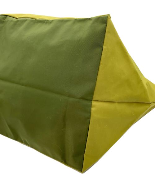 Herve Chapelier（エルベシャプリエ）Herve Chapelier (エルベシャプリエ) ハンドバッグ マスタードの古着・服飾アイテム