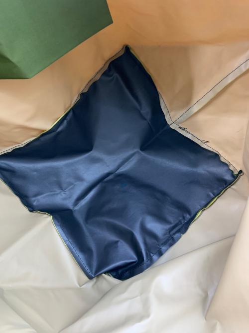 Herve Chapelier（エルベシャプリエ）Herve Chapelier (エルベシャプリエ) ハンドバッグ マスタードの古着・服飾アイテム