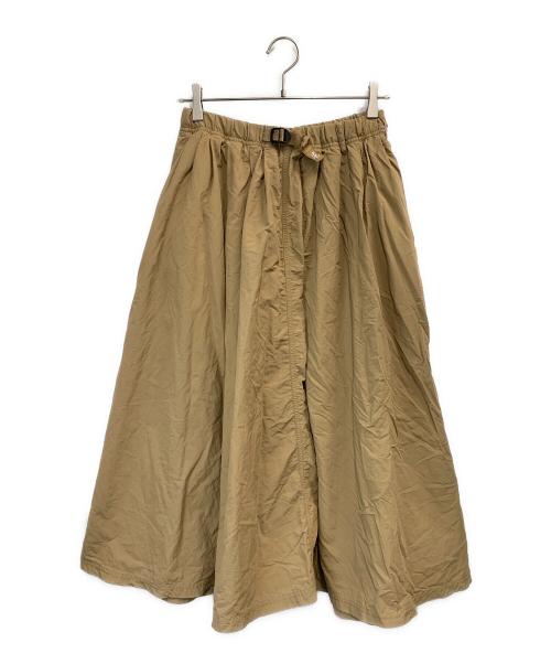 GRAMICCI（グラミチ）GRAMICCI (グラミチ) BEAMS BOY (ビームスボーイ) ナイロンスカート カーキ サイズ:Fの古着・服飾アイテム