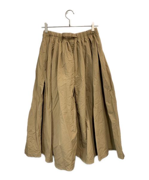 GRAMICCI（グラミチ）GRAMICCI (グラミチ) BEAMS BOY (ビームスボーイ) ナイロンスカート カーキ サイズ:Fの古着・服飾アイテム
