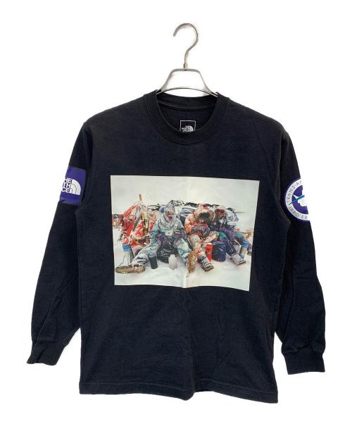 THE NORTH FACE（ザ ノース フェイス）THE NORTH FACE (ザ ノース フェイス) 長袖カットソー ブラック サイズ:Sの古着・服飾アイテム